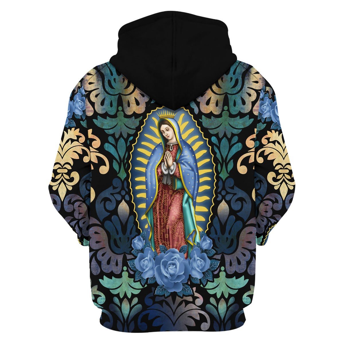 Customspig Tops Pullover Sweatshirt Lady Of Guadalupe 3D Apparel