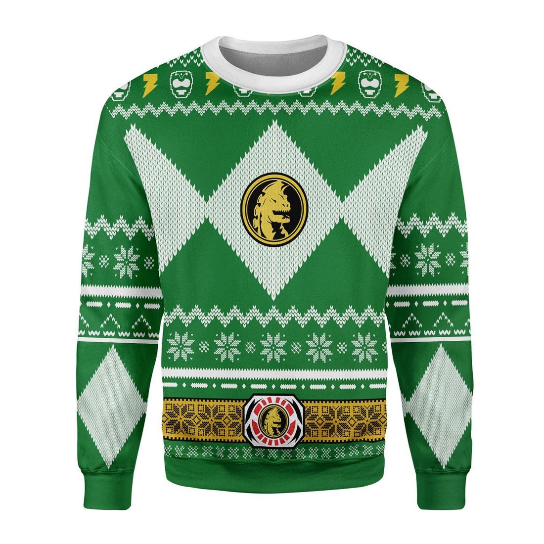 Gearhomies 3D Sweatshirt Green MightyApparel