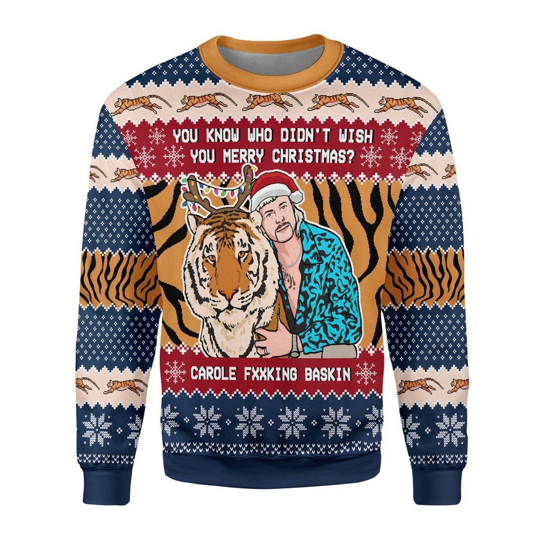 Gearhomies Christmas Unisex Sweater You Know Who Didn't Wish You Merry 3D Apparel