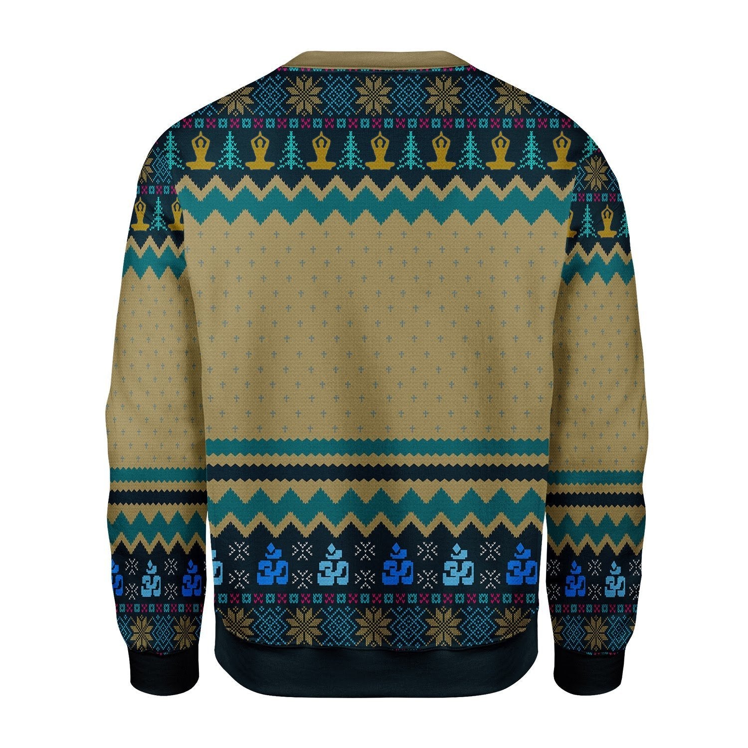Gearhomies Christmas Unisex Sweater Throat Chakra 3D Apparel
