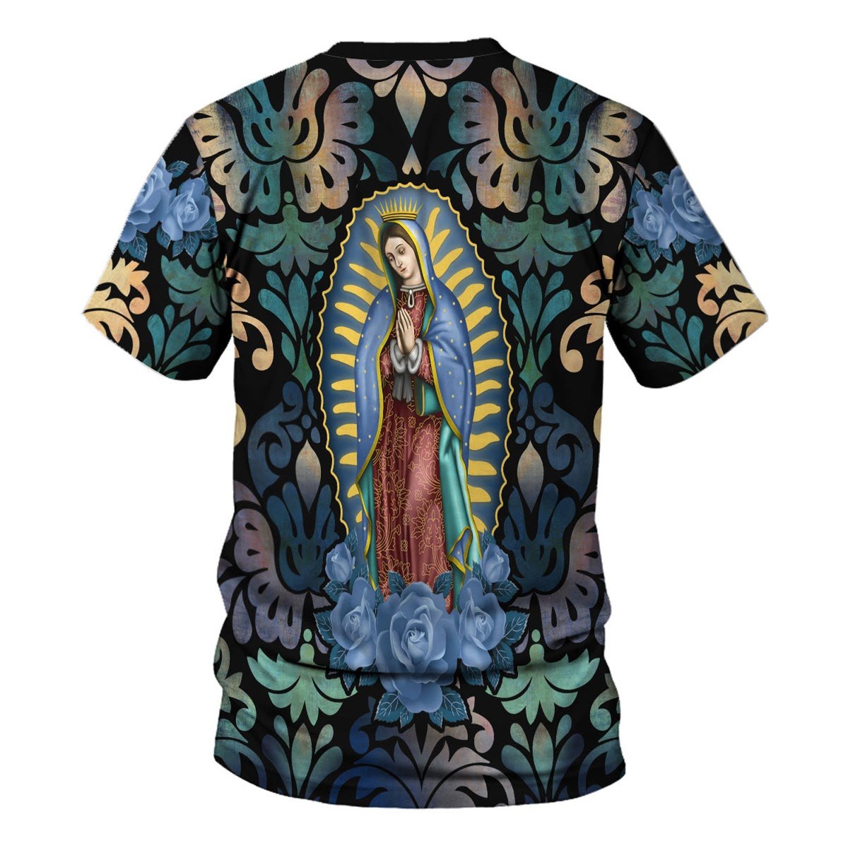 Customspig Tops Pullover Sweatshirt Lady Of Guadalupe 3D Apparel