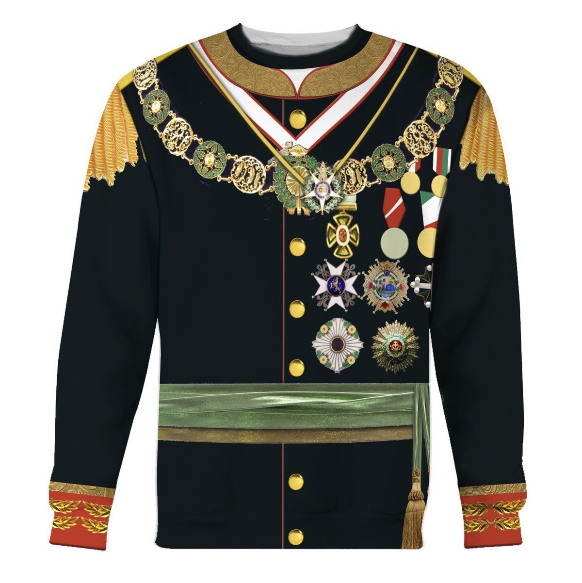 Porfirio Díaz Fleece Long Sleeves
