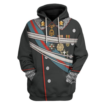 King Umberto I Of Italy Fleece Hoodie / S Vn371