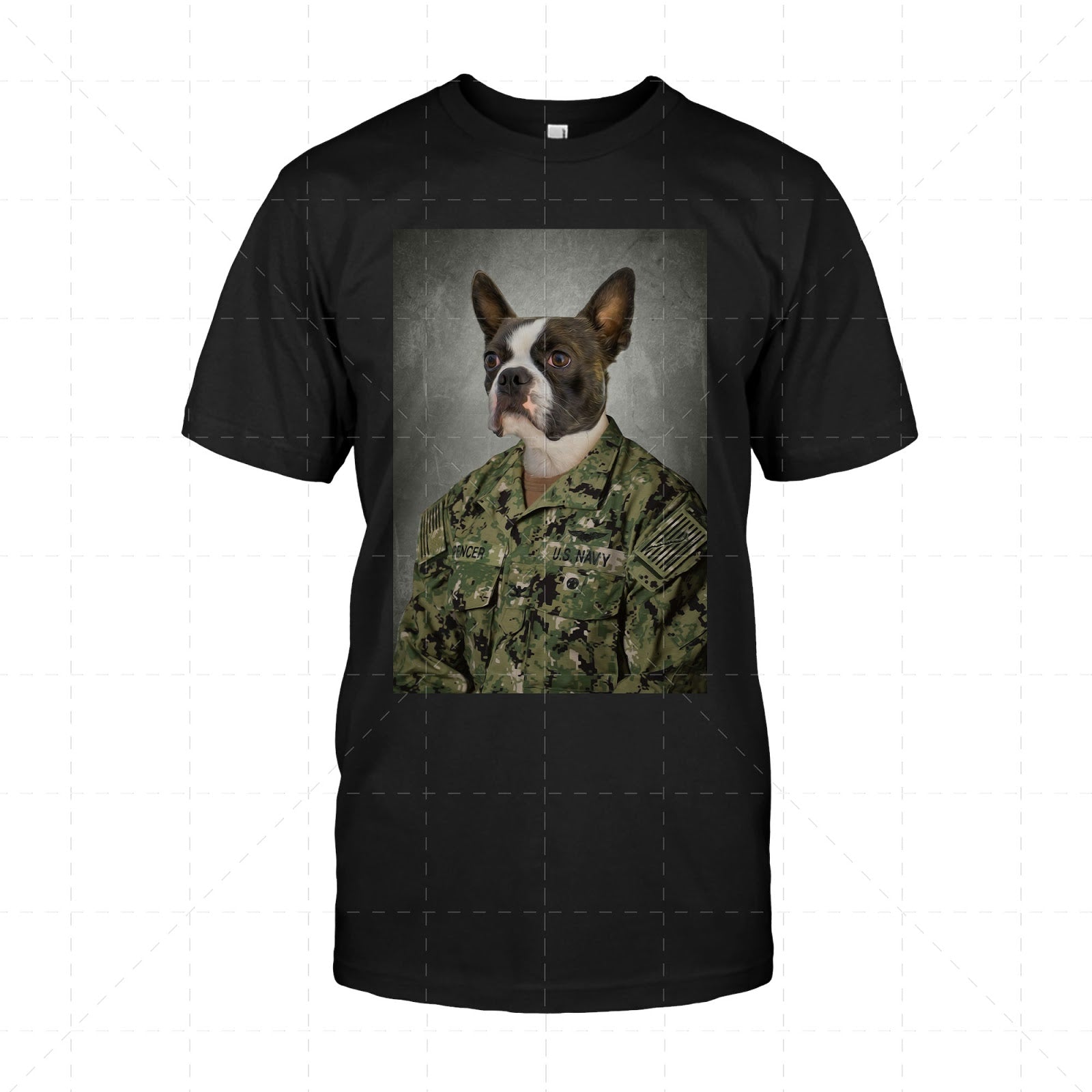 US Navy Working Uniform Type I Custom 2D T-Shirt