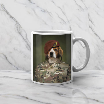 US Soldier - Custom Pet Mug