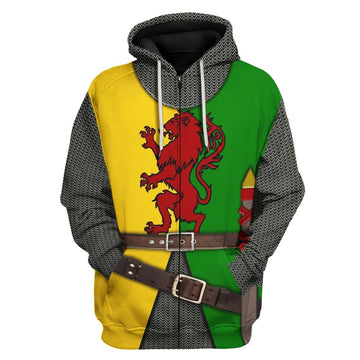 Sir William Marshal Fleece Zip Hoodie