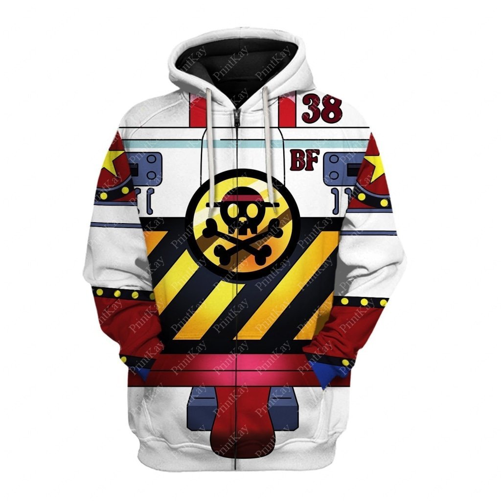 CustomsPig General Franky Costumes Hoodie Sweatshirt T-shirt Tracksuit