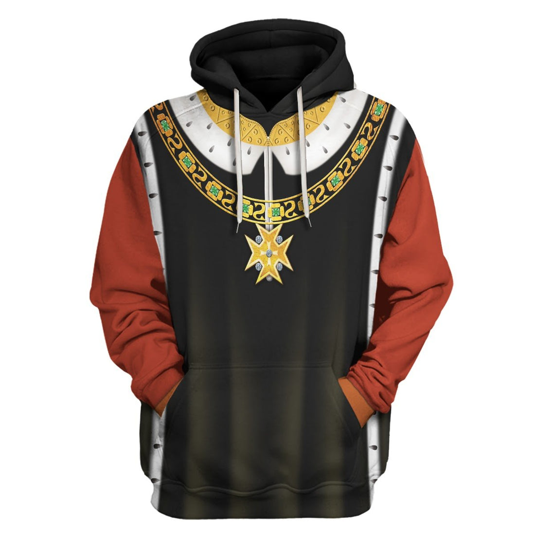 Henry Vi Of England Fleece Hoodie / S Qm578