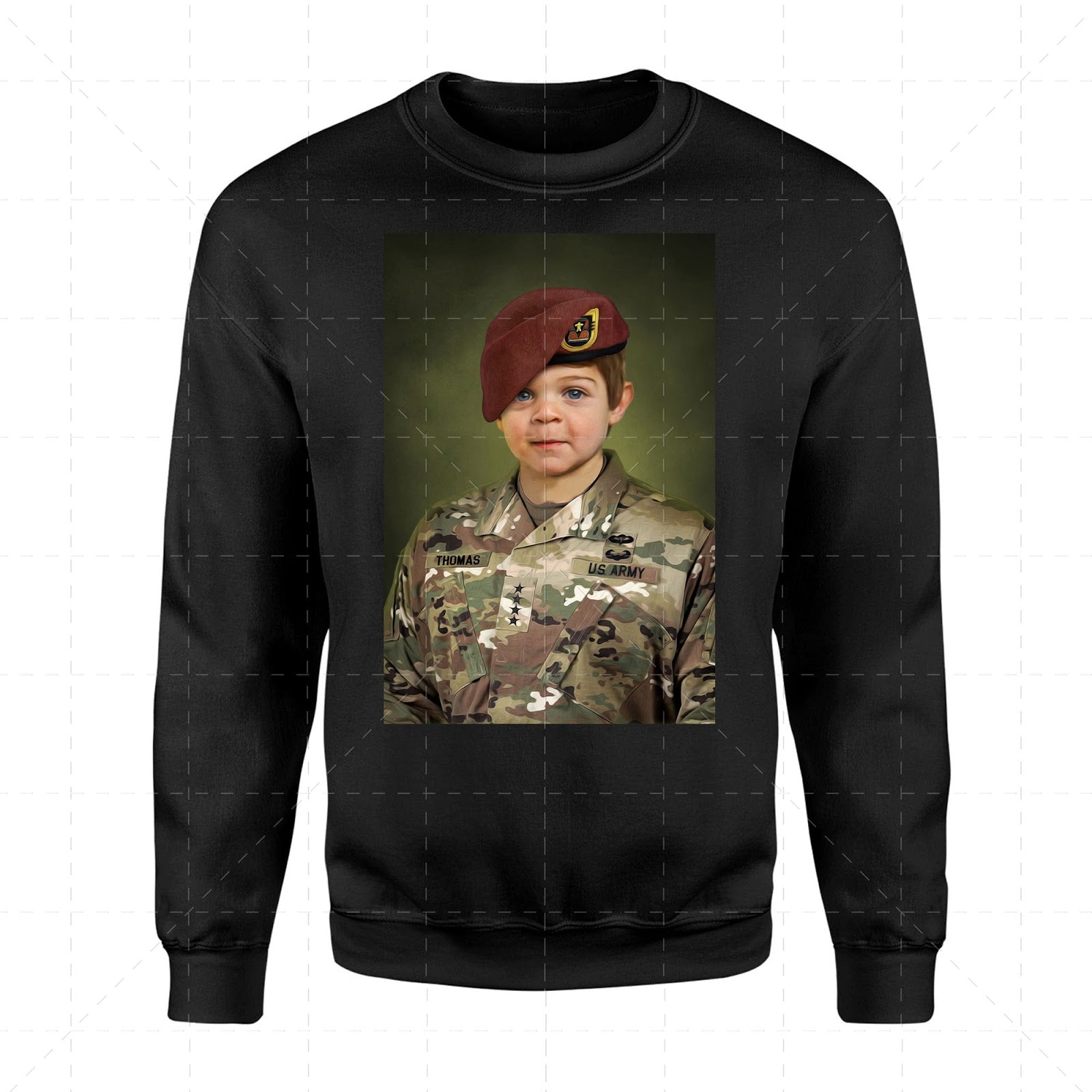 US Soldier Custom 2D Sweatshirt