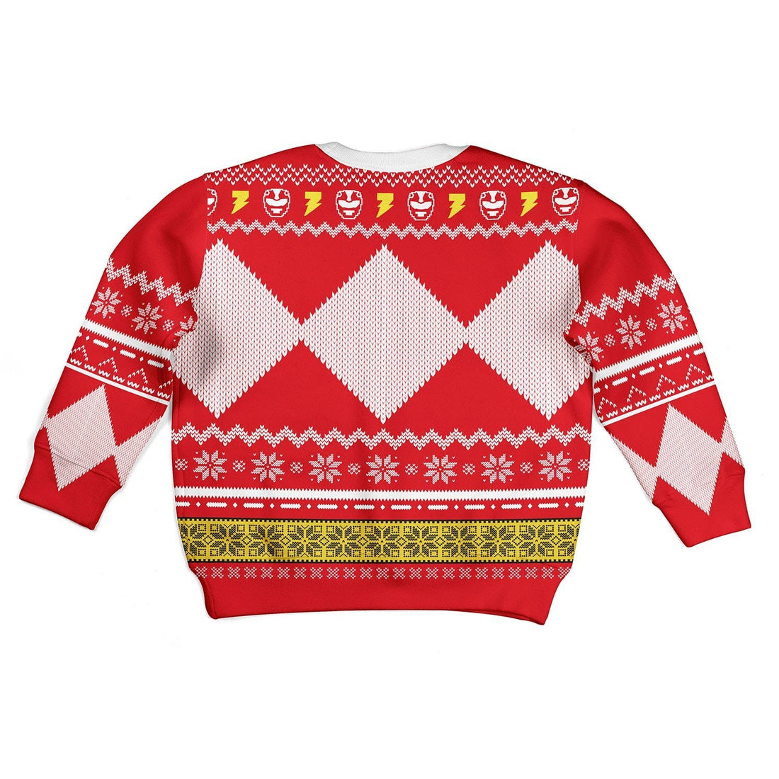Gearhomies 3D Sweatshirt Red MightyMorphin