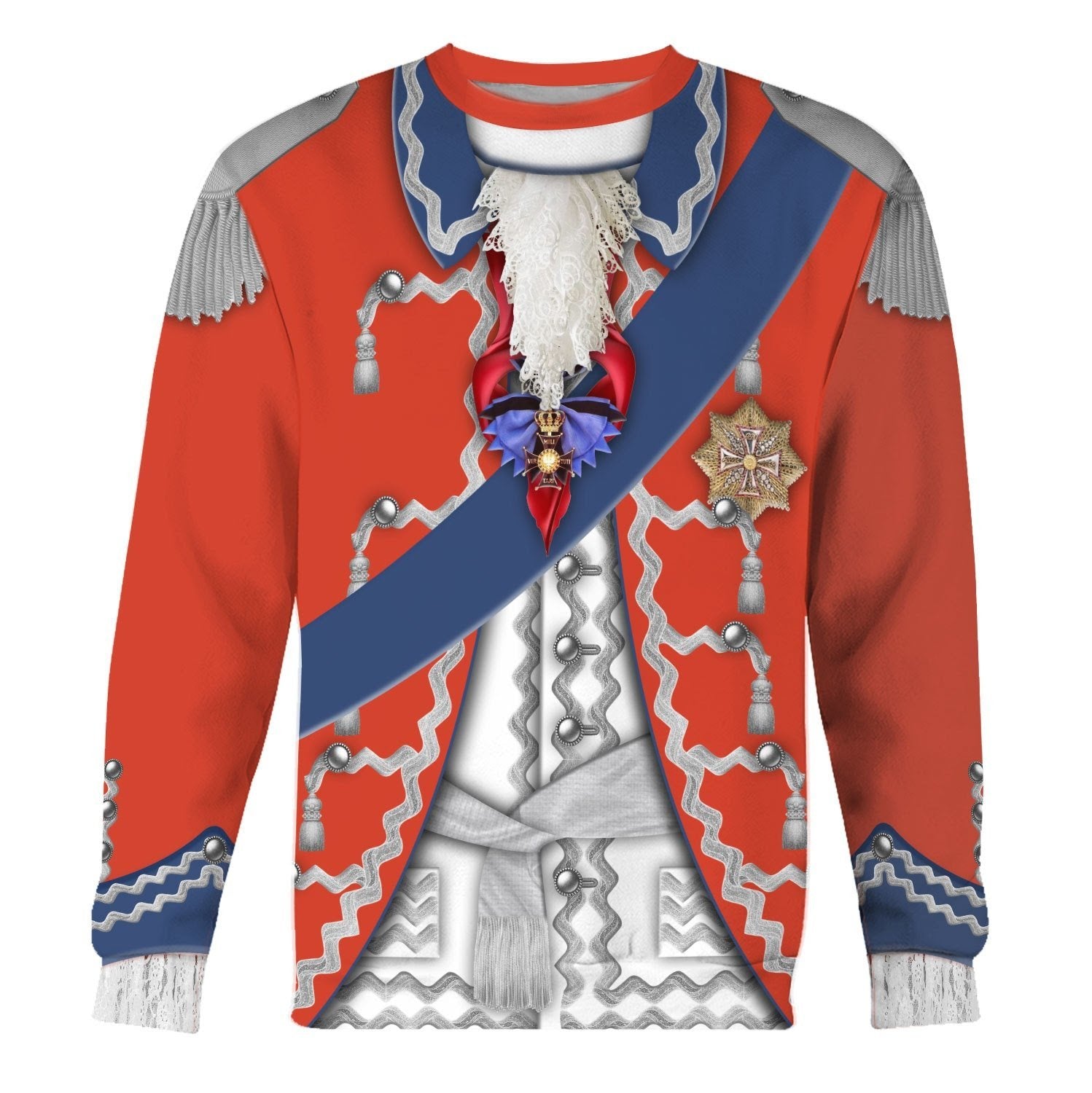 Qm652 Stanislaw August Poniatowski (King Of Poland) Long Sleeves / S