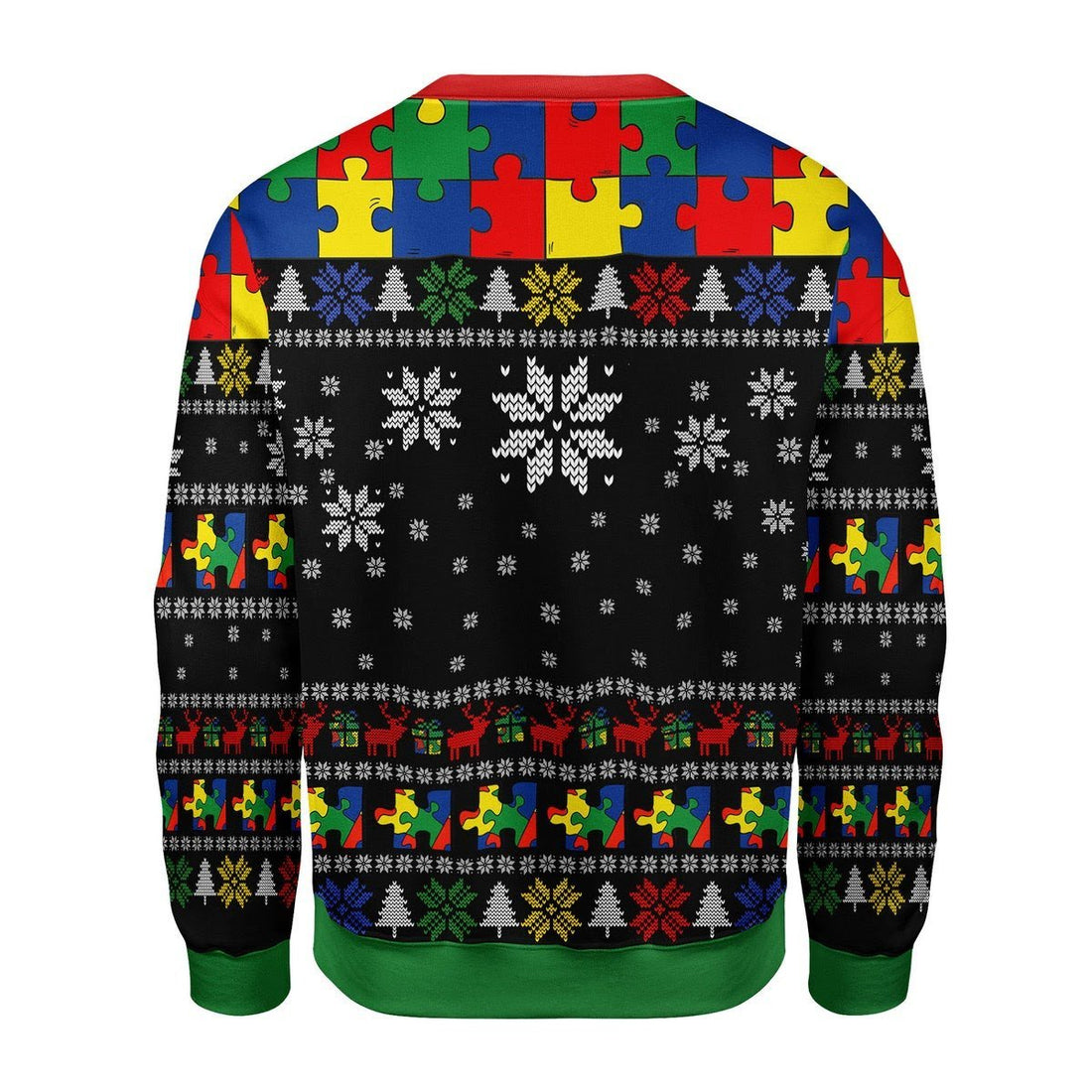 Gearhomies Christmas Unisex Sweater Stink Stank Stunk Autism 3D Apparel