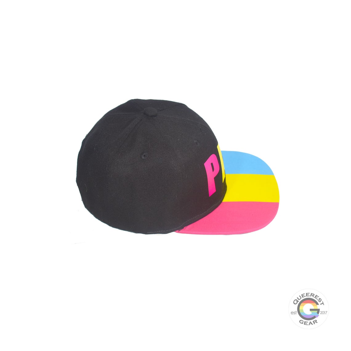 Pansexual Pride Snapback Hat - Pansexual Hat, Pansexual Flag, Pan Hat, Pan Pride, Gifts for Pansexuals, LGBT Gifts, Pan Pride Hat