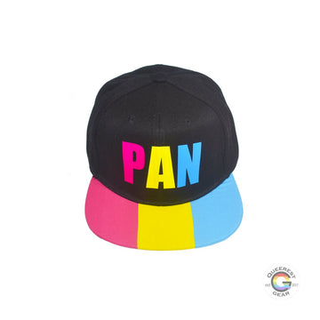 Pansexual Pride Snapback Hat - Pansexual Hat, Pansexual Flag, Pan Hat, Pan Pride, Gifts for Pansexuals, LGBT Gifts, Pan Pride Hat