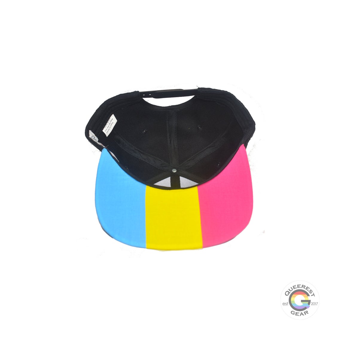 Pansexual Pride Snapback Hat - Pansexual Hat, Pansexual Flag, Pan Hat, Pan Pride, Gifts for Pansexuals, LGBT Gifts, Pan Pride Hat