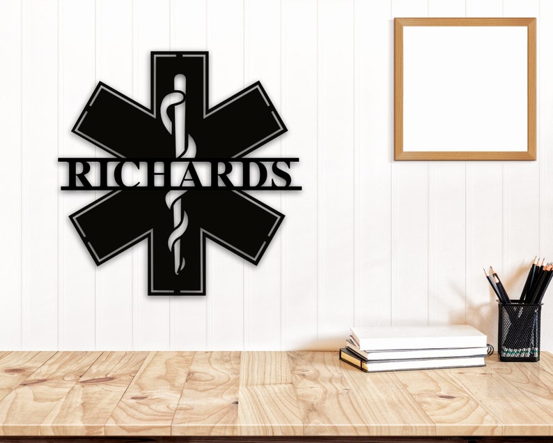 CustomsPig Customized Paramedic Gift Wall Art