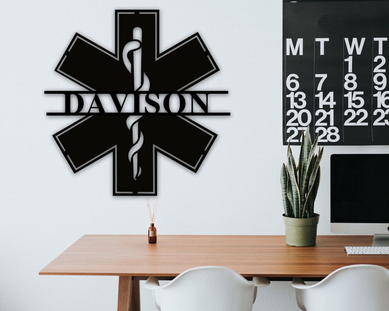 CustomsPig Customized Paramedic Gift Wall Art