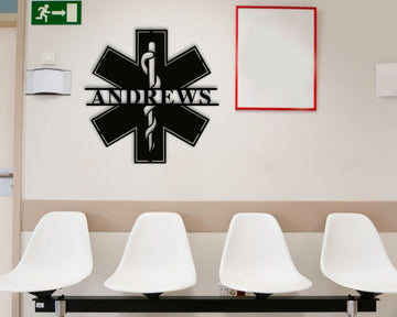 CustomsPig Customized Paramedic Gift Wall Art