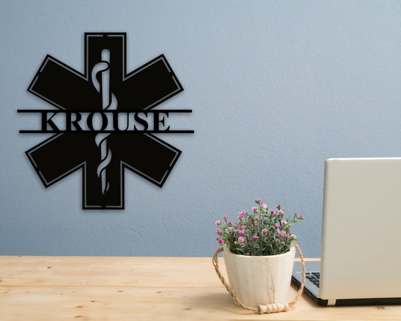 CustomsPig Customized Paramedic Gift Wall Art