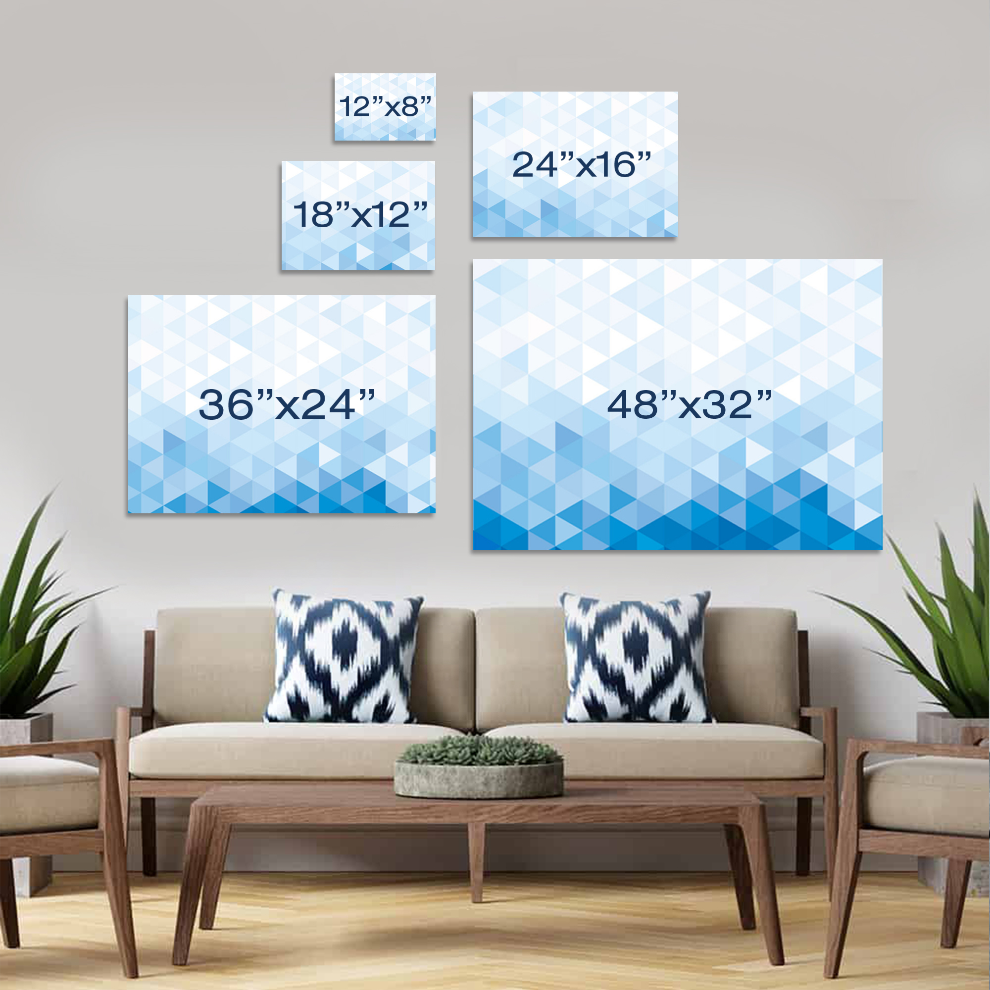 Customized Canvas Poster Wall Art Thank You For Being Friends