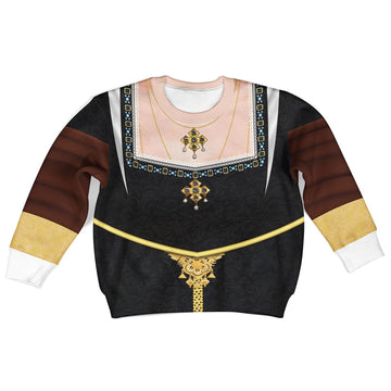 Catherine of Aragon Queen of England Kid Long Sleeves