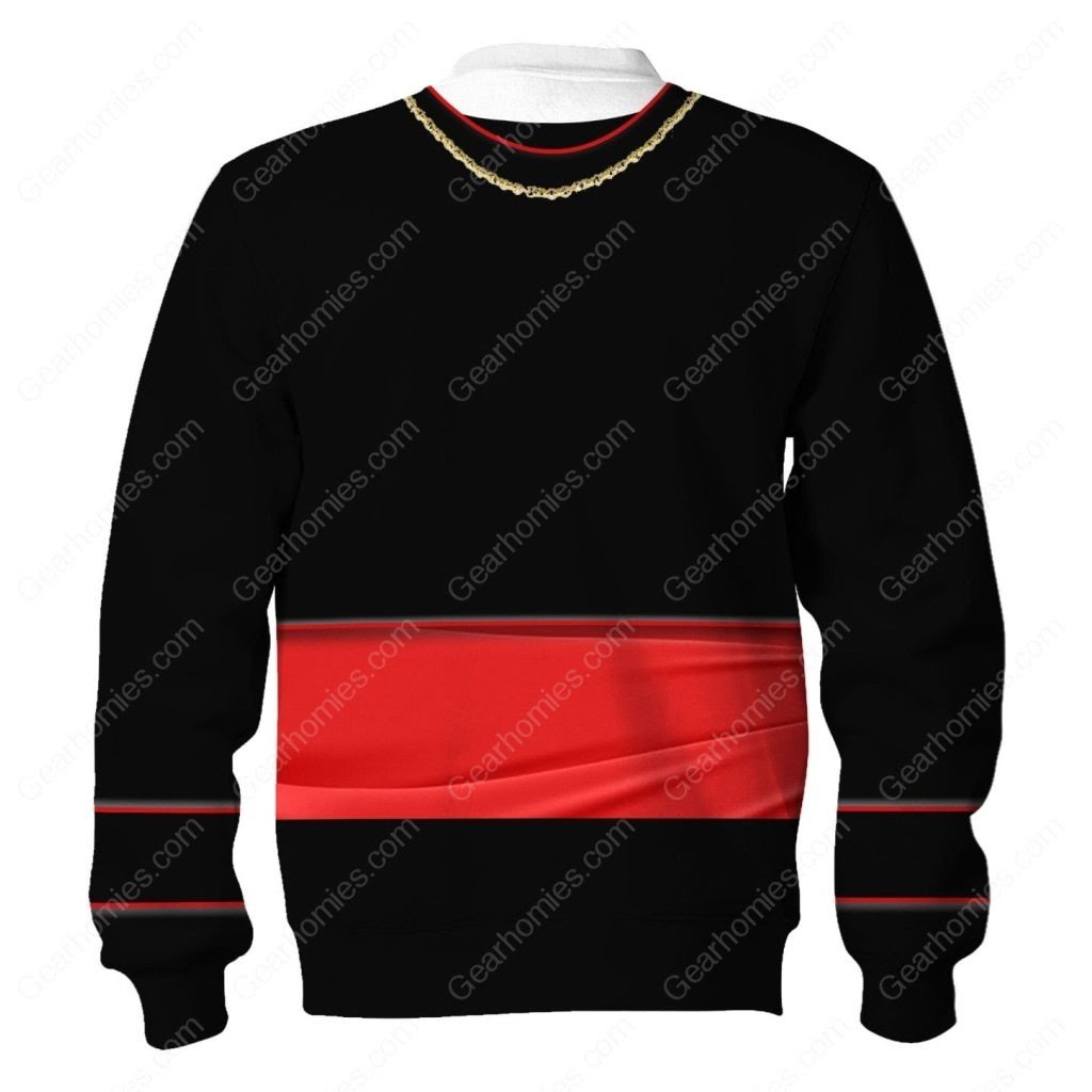 Tracksuit Tops Pullover Sweatshirt Cardinal Jean Louis Tauran 3D Apparel