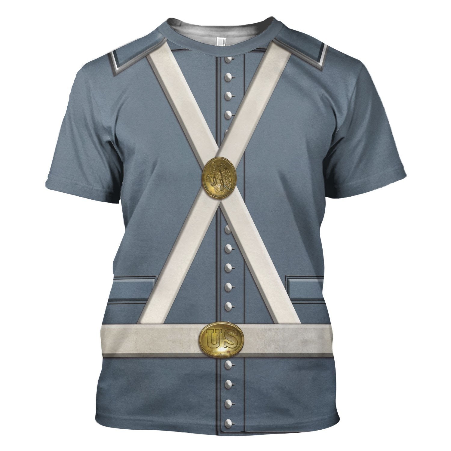 Mexican War Us Army Uniform T-Shirt / S Qm503