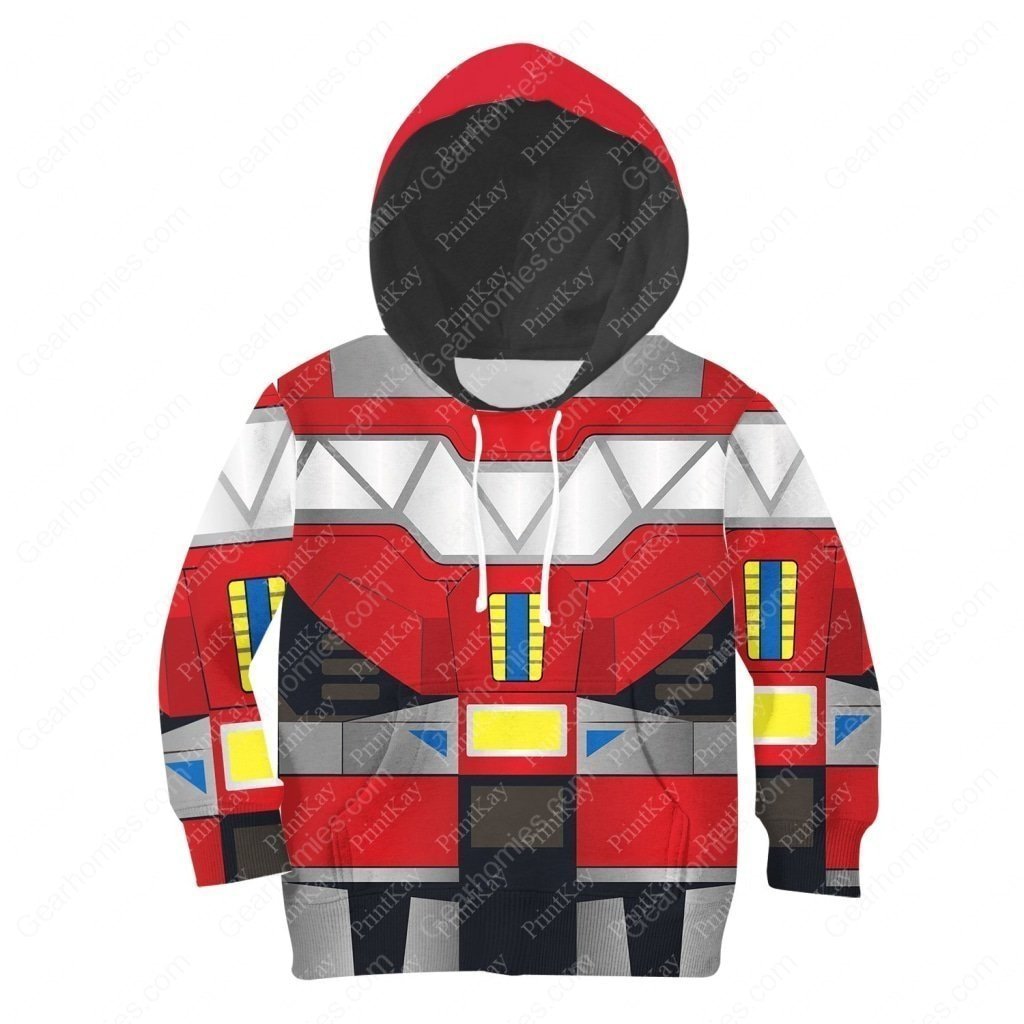 Gearhomies Unisex Kid Tops Pullover Sweatshirt PR Megazord 3D Apparel