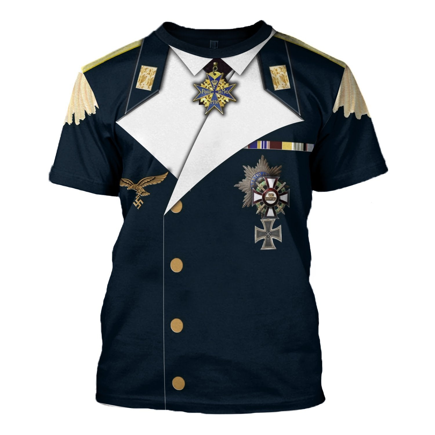 Otto Von St?????lpnagel T-Shirt / S Qm1045