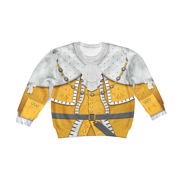 George III of the United Kingdom Kid Long Sleeves