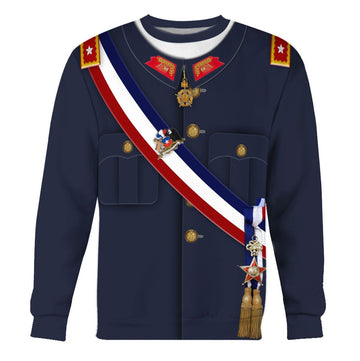Augusto Pinochet Fleece Long Sleeves