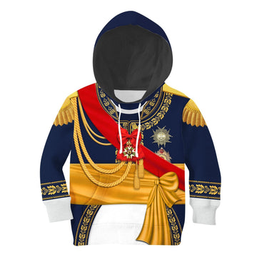 Louis Nicolas Davout Kid Hoodie / S Vn388