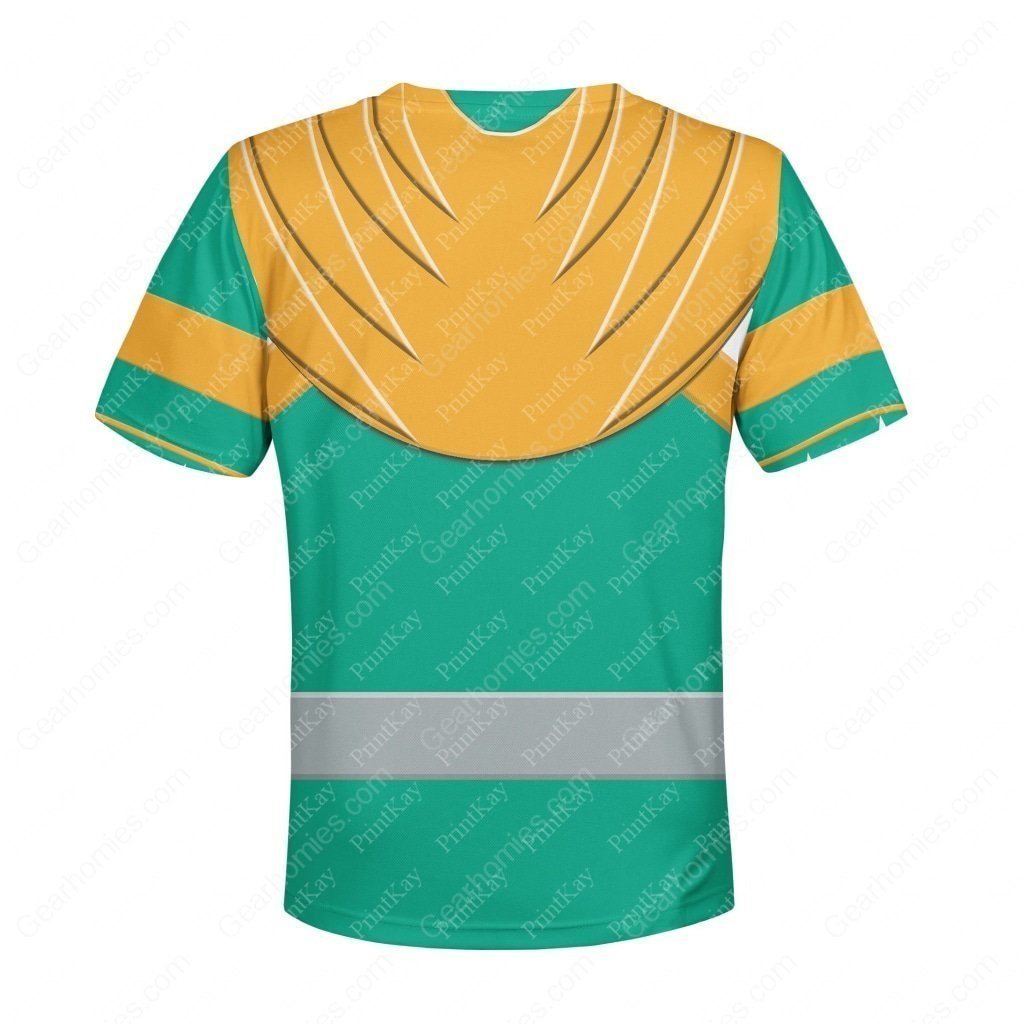 Gearhomies Unisex Kid Tops Pullover Sweatshirt Mighty Green Ranger Legacy 3D Apparel
