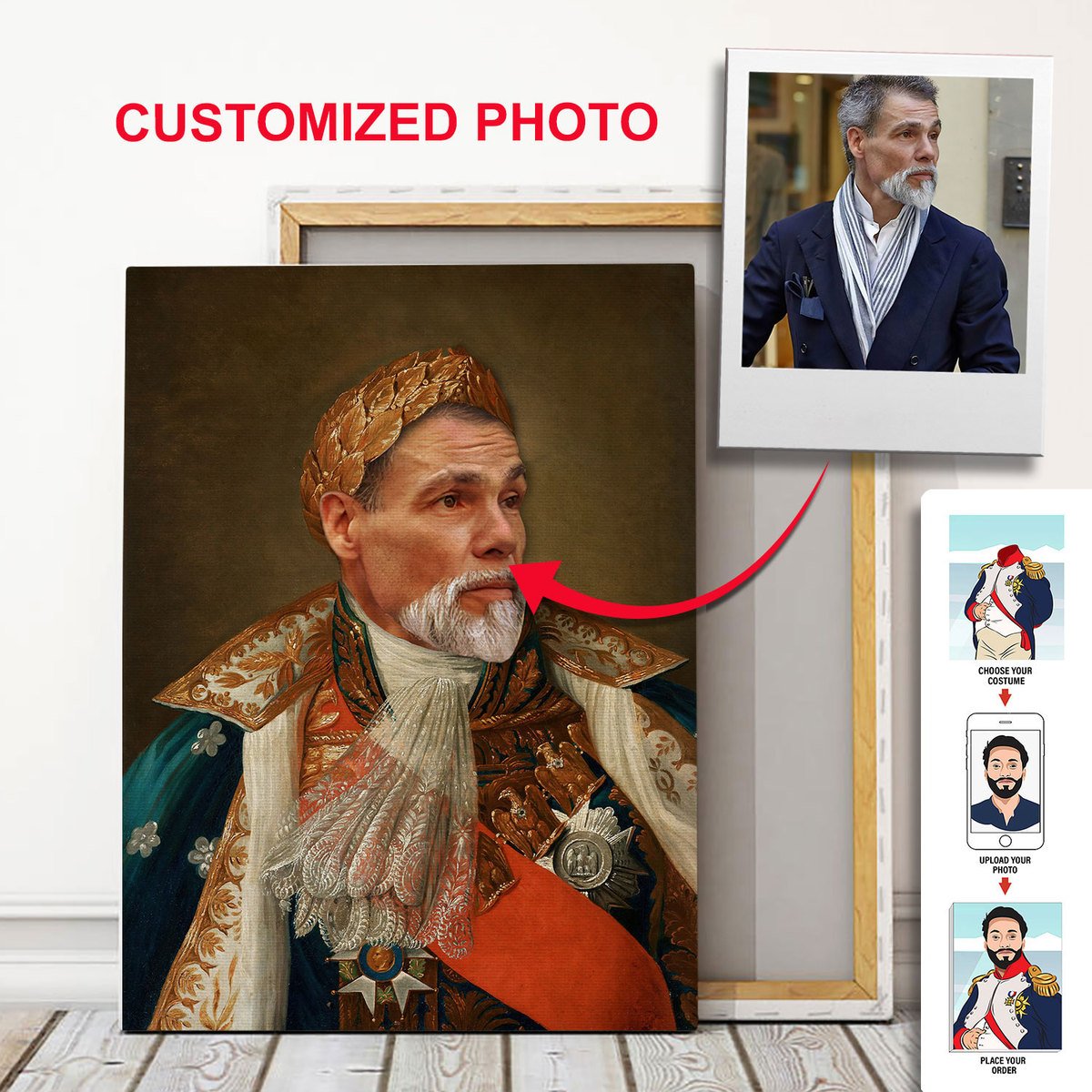 Personalized Canvas Napoleon I