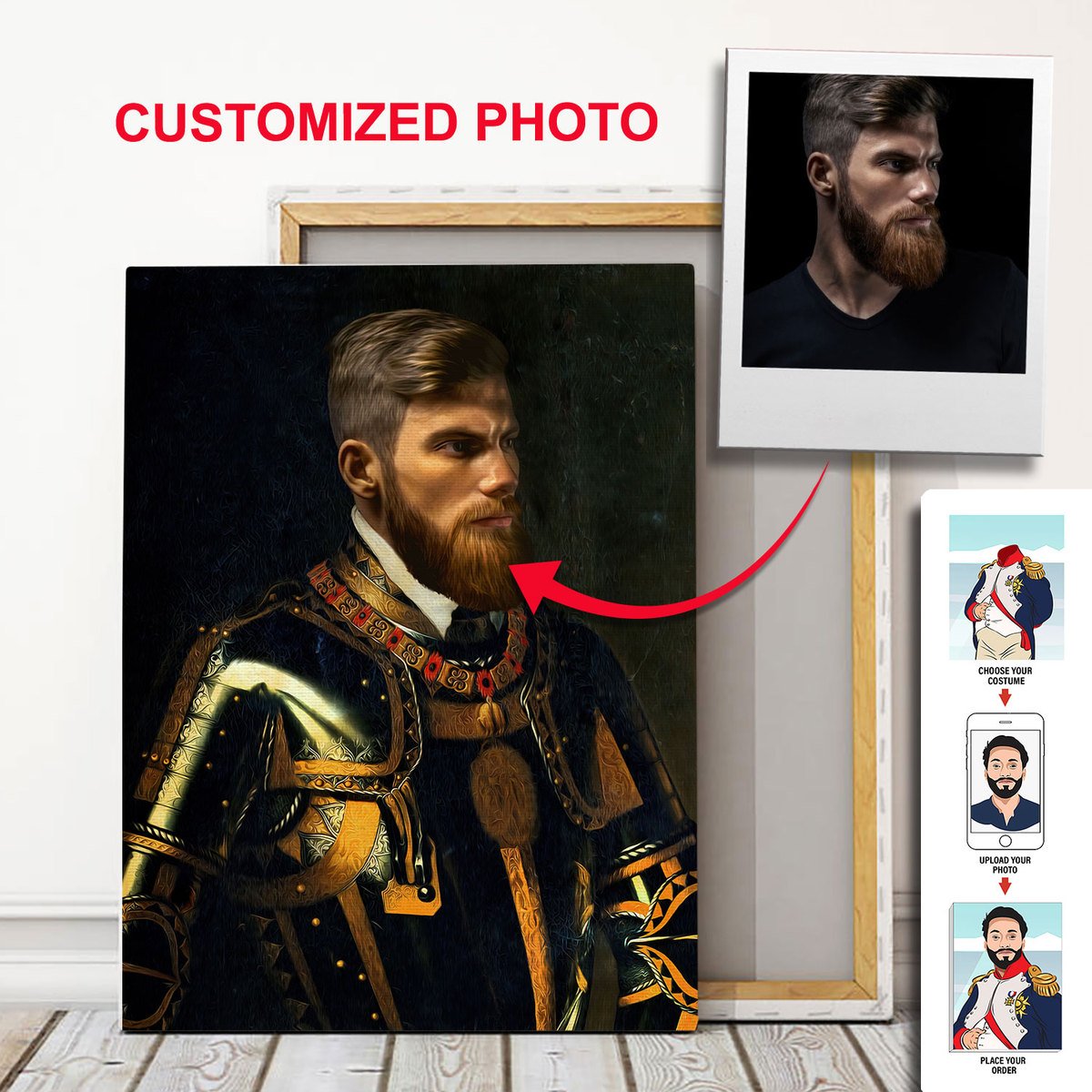 Personalized Canvas Charles V Holy Roman Emperor