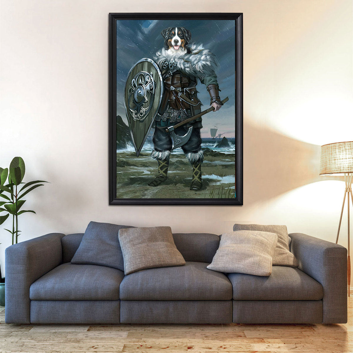 Customized Pet Poster - Viking