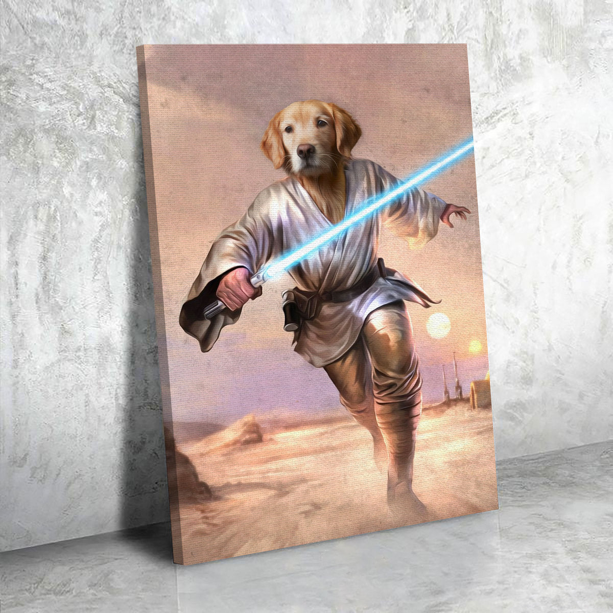 Customized Pet Canvas - Luke Skywalker
