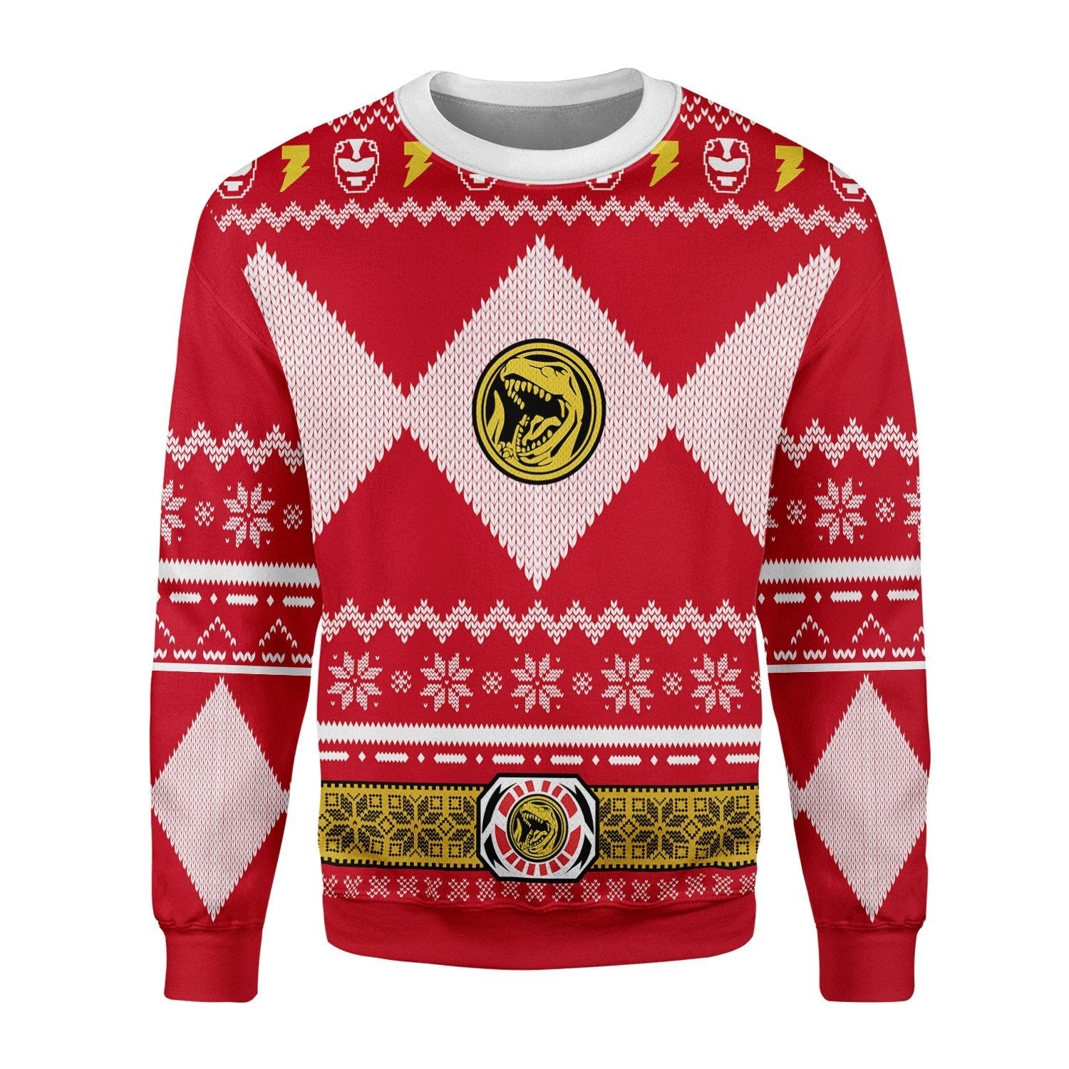 Gearhomies 3D Sweatshirt Red MightyApparel