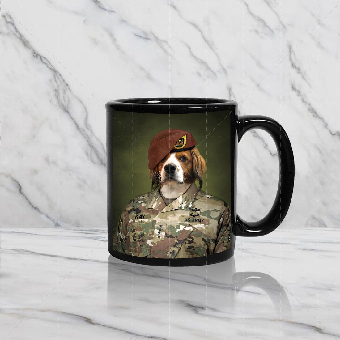 US Soldier - Custom Pet Mug