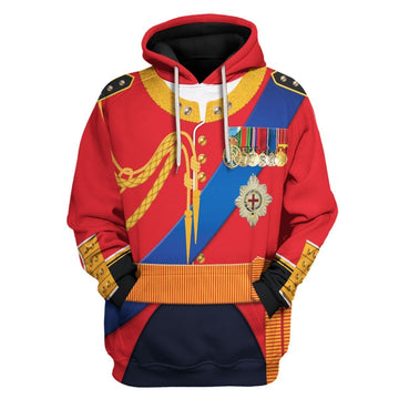 Elizabeth Ii England Uniform Hoodie / S Qm553