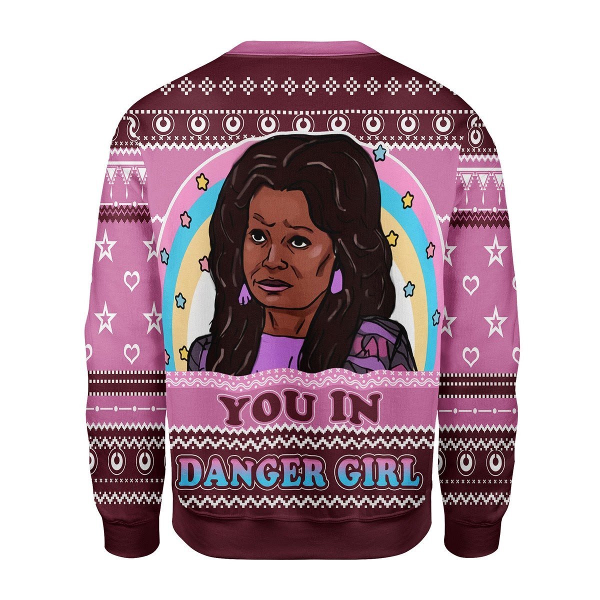 Gearhomies Christmas Unisex Sweater You In Danger Girl 3D Apparel