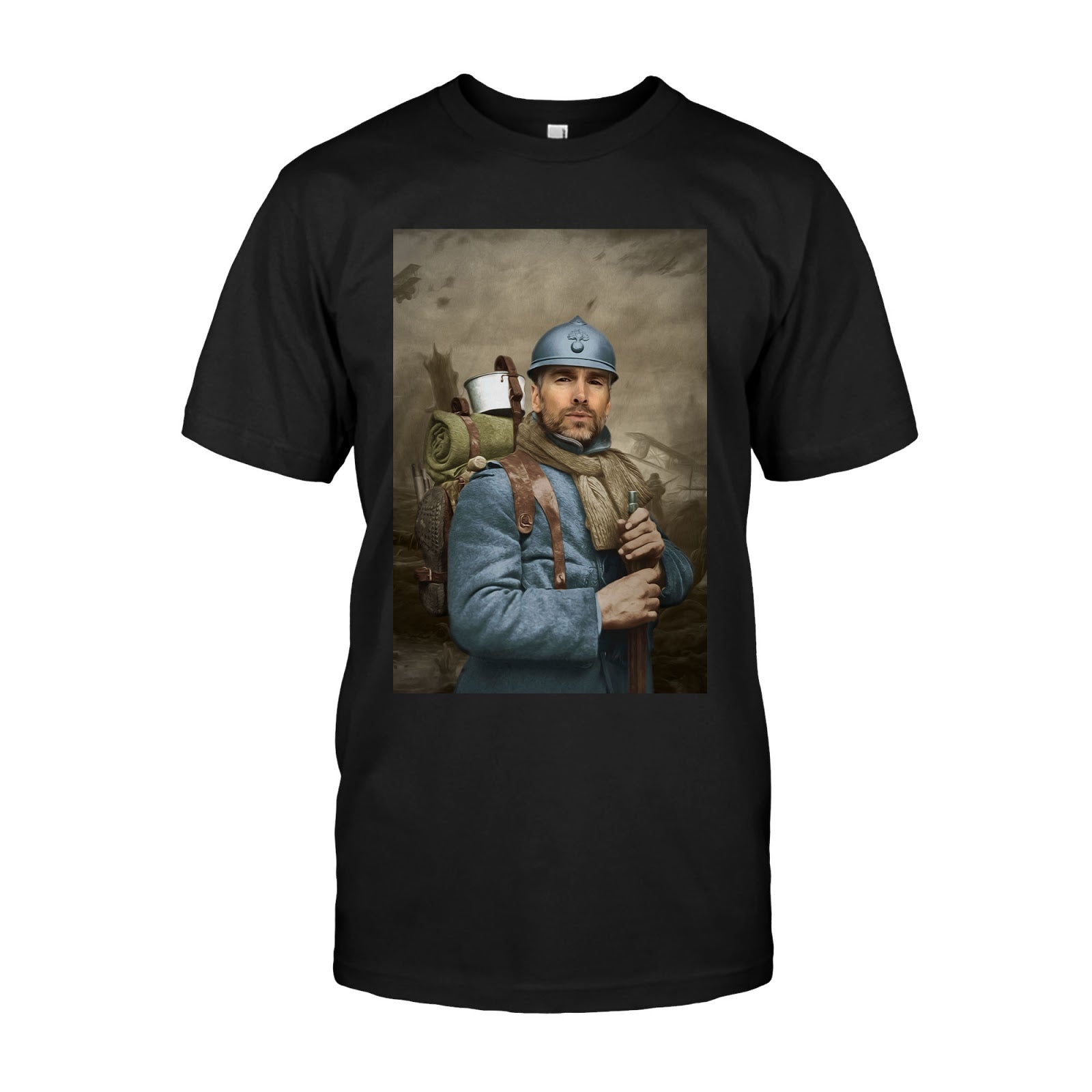 French Soldier Custom 2D T-Shirt
