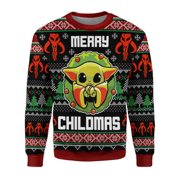 Customspig Christmas Sweater Merry Chilma 3D Apparel