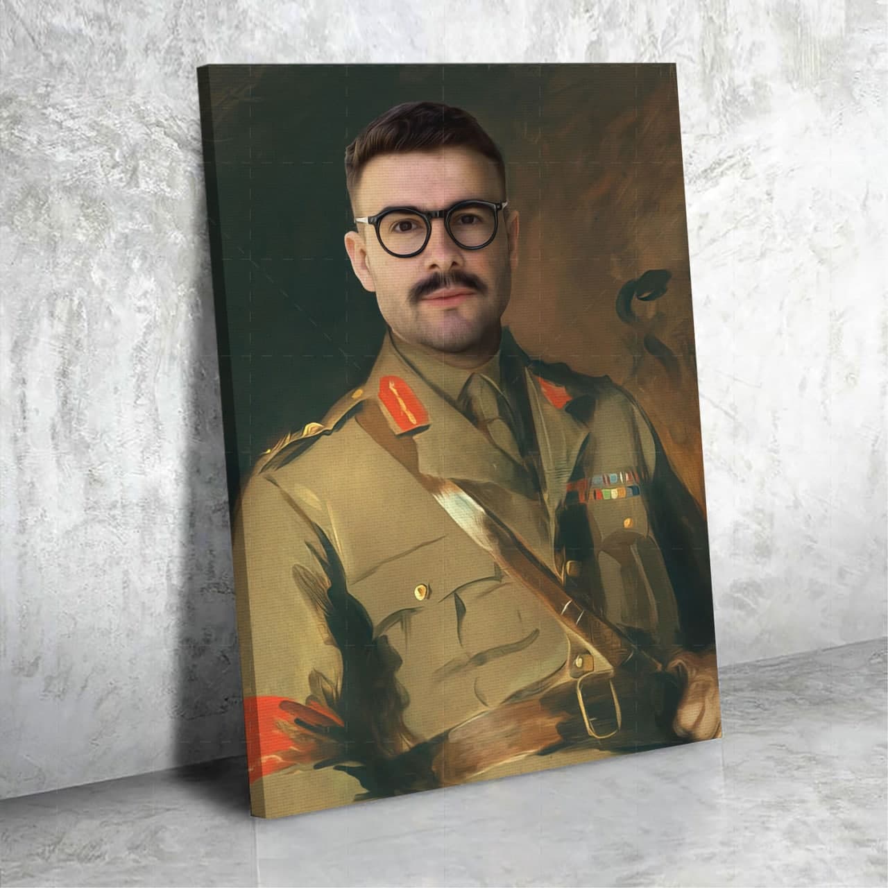 Personalized Canvas Major General Sir Harold Walker