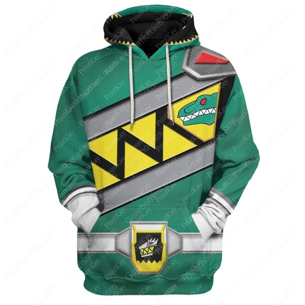 Pr Dino Charge Green Hoodie / S Pr004