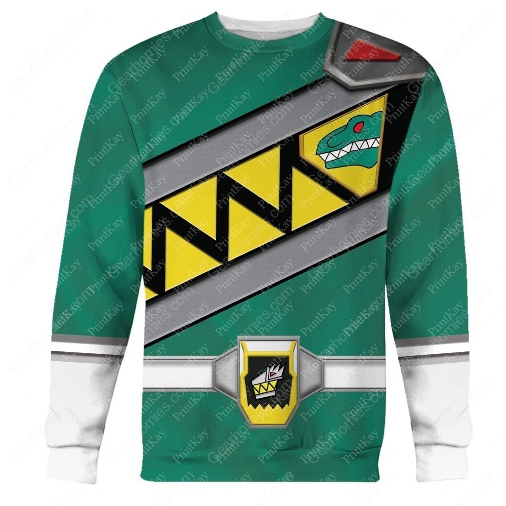 Pr Dino Charge Green Long Sleeves / S Pr004