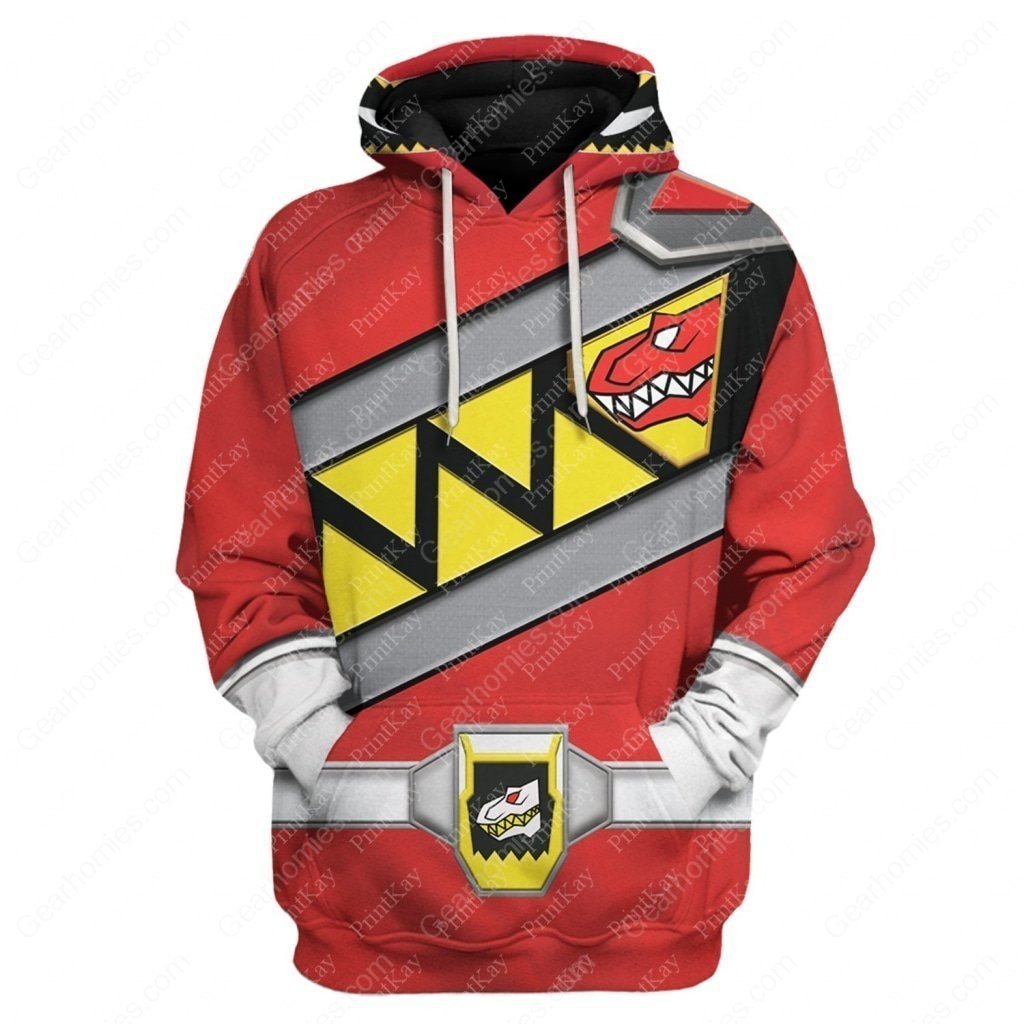 Pr Dino Charge Red Hoodie / S Pr001