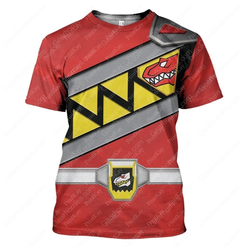 Pr Dino Charge Red T-Shirt / S Pr001
