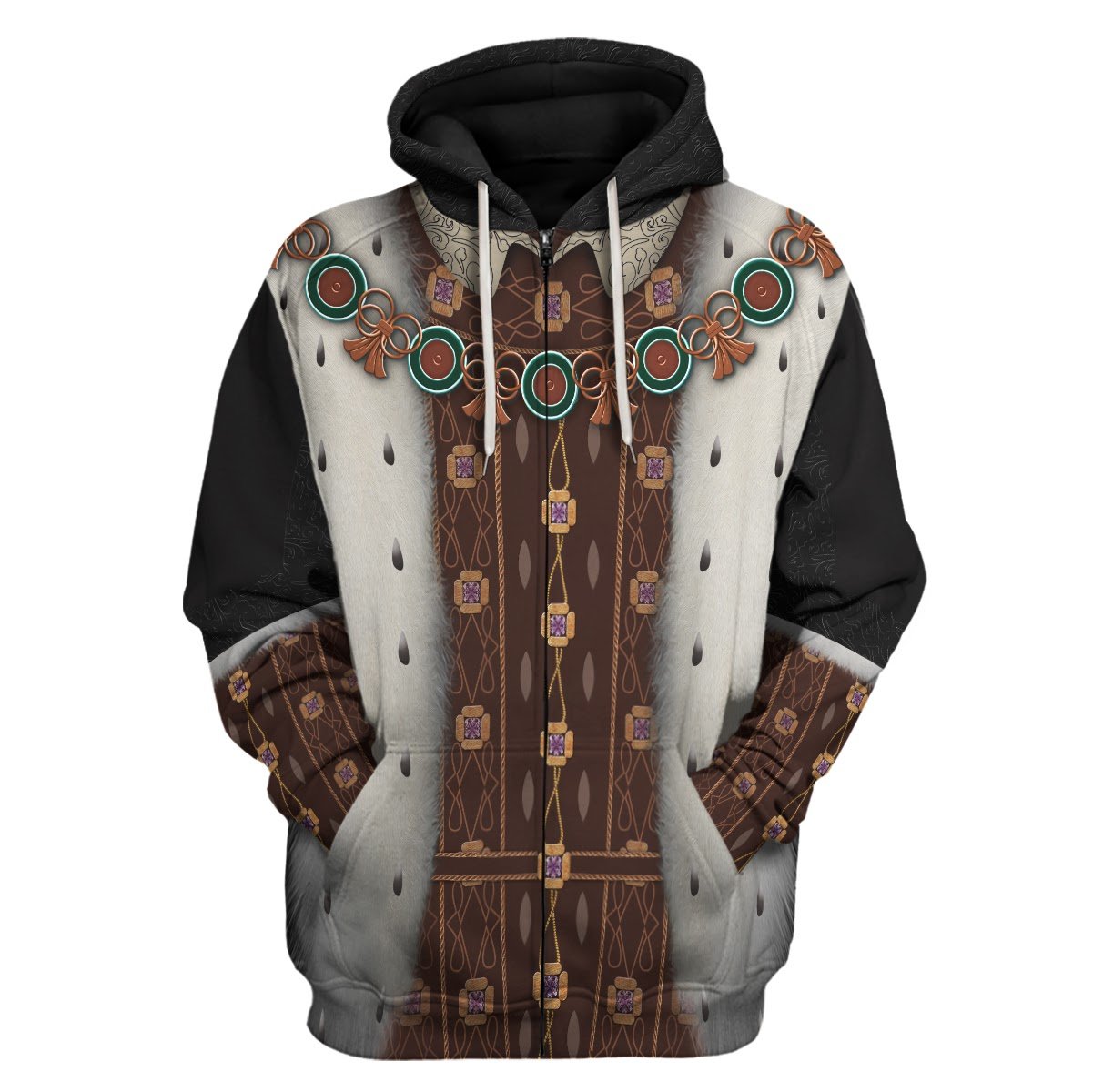 Edward Vi Of England Zip Hoodie / S Qm579