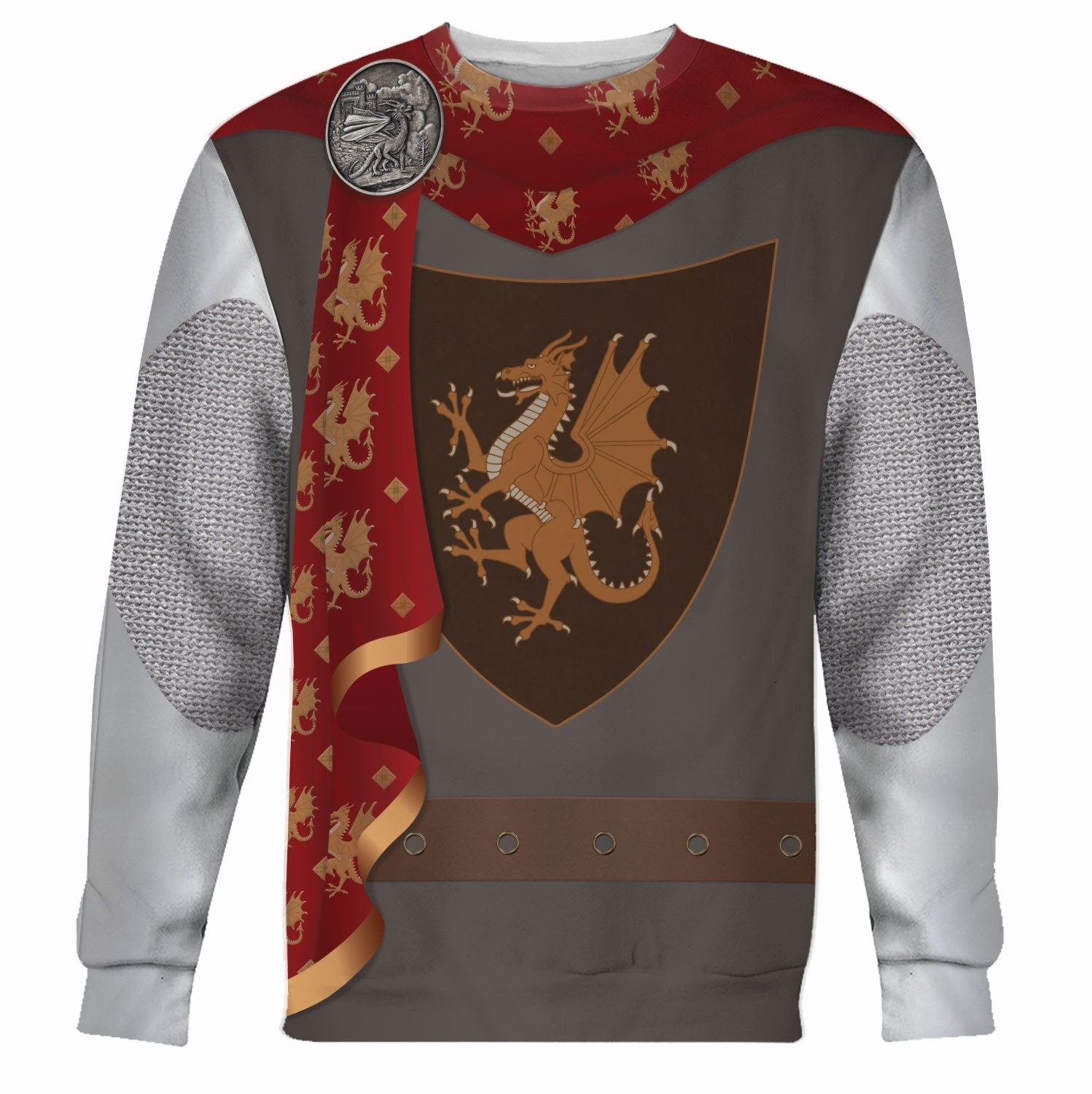 King Arthur Historical Costume Long Sleeves / S Qm500
